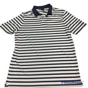 Oakley Bicolor Striped Golf Polo regular fit mens size L